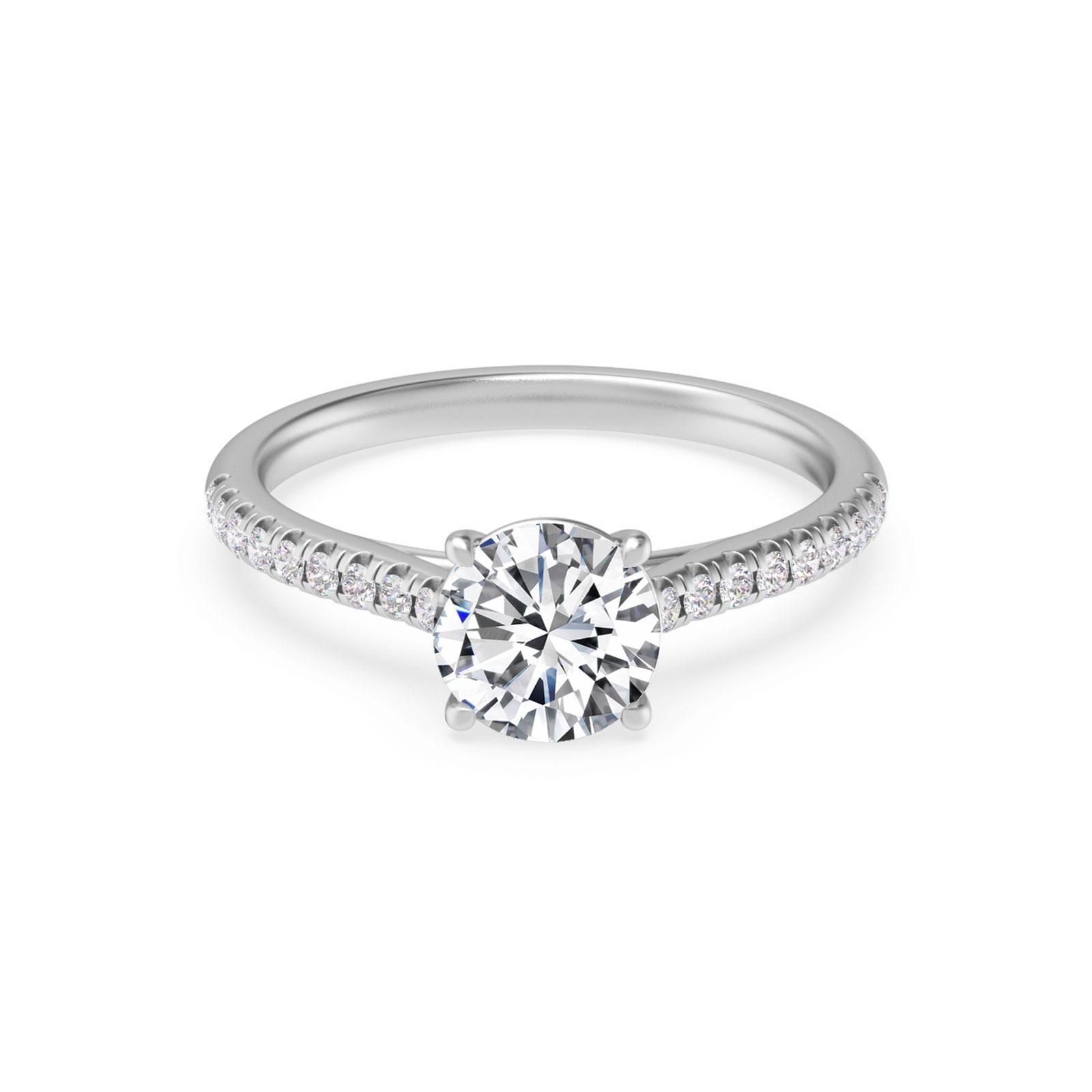 18k White Gold
