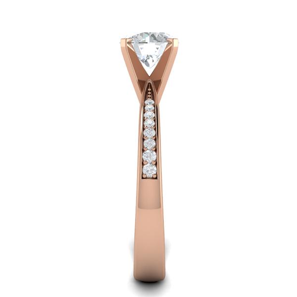 Layla in 18k Rose Gold — view 3