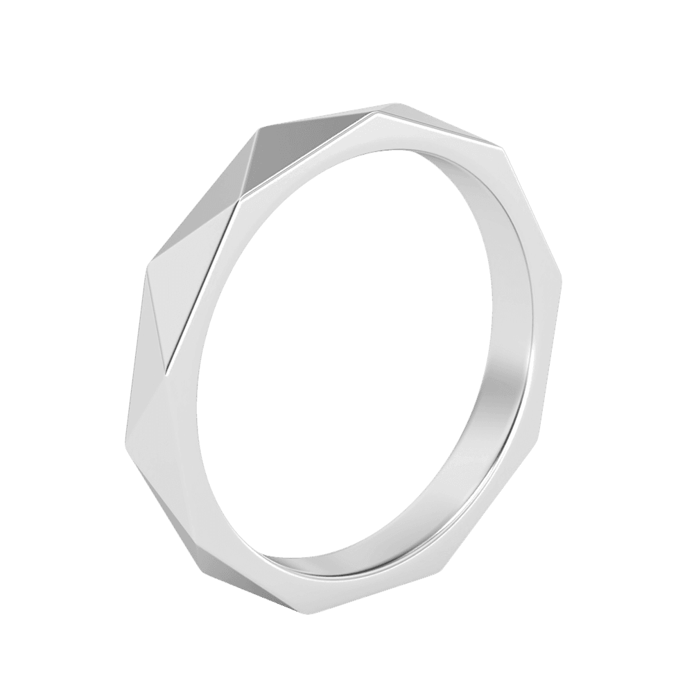Toronto in 18k White Gold — view 2