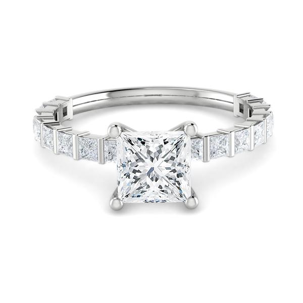 18k White Gold