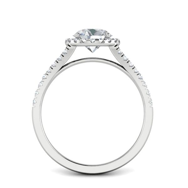 Zandra in 18k White Gold — view 2
