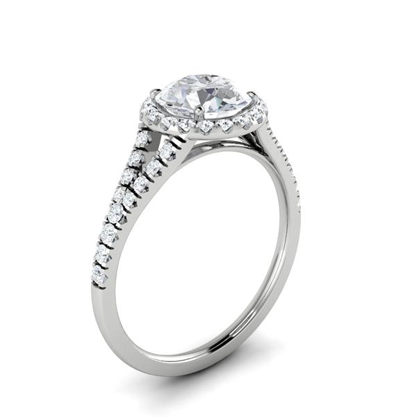 Zandra in 18k White Gold — view 3