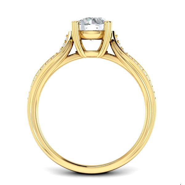 Jodi in 18k Yellow Gold — view 2