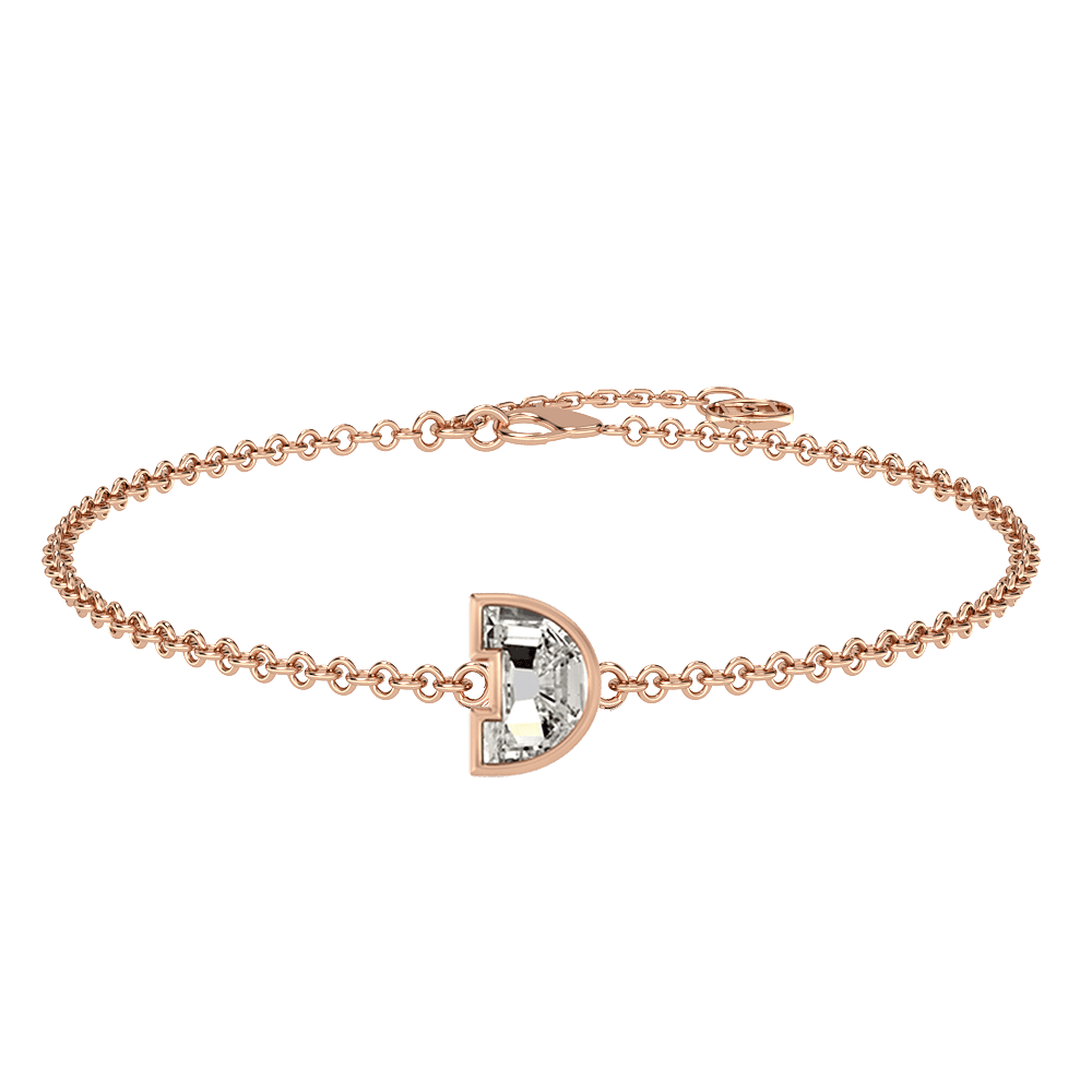D Letter Alphabet Bracelet