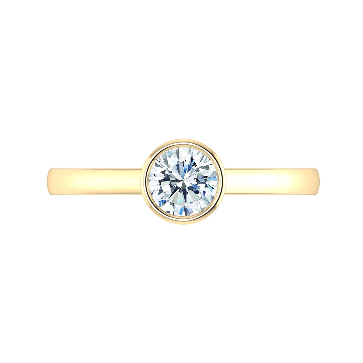 Ioana in 18k Yellow Gold — view 5