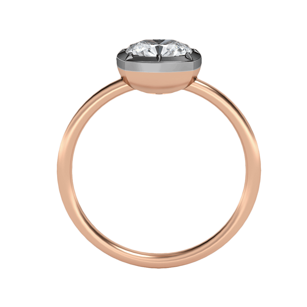 Brittany in 18k Rose Gold — view 3