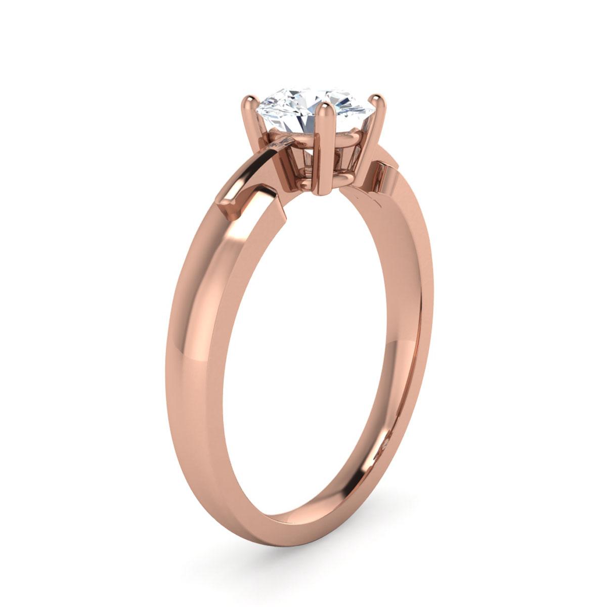 Lola in 18k Rose Gold — view 3