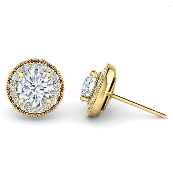 Elina in 18k Yellow Gold — view 2