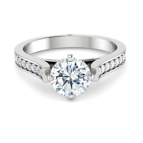 18k White Gold