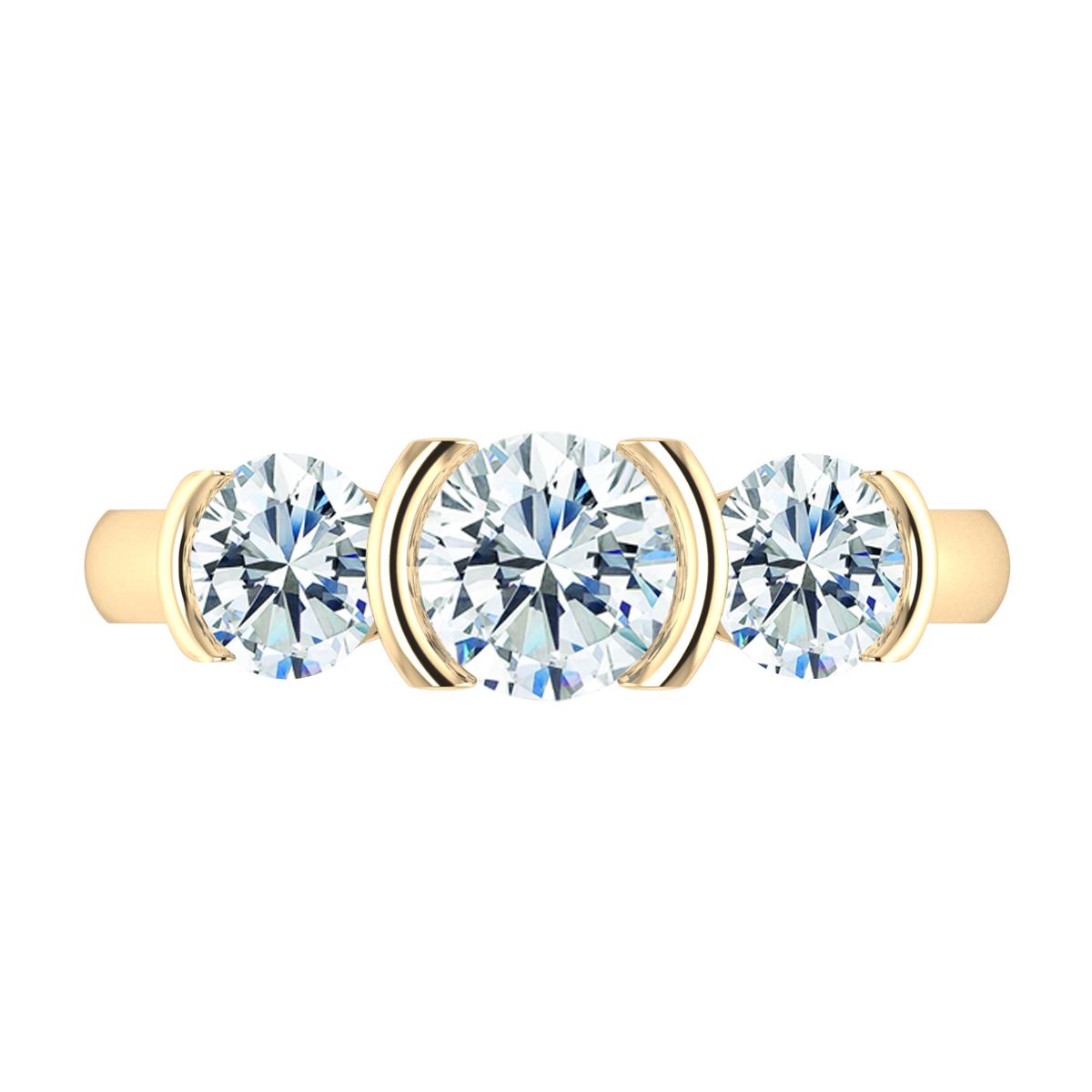 River in 18k Yellow Gold — view 5