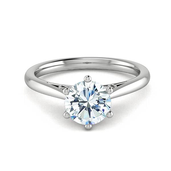 18k White Gold