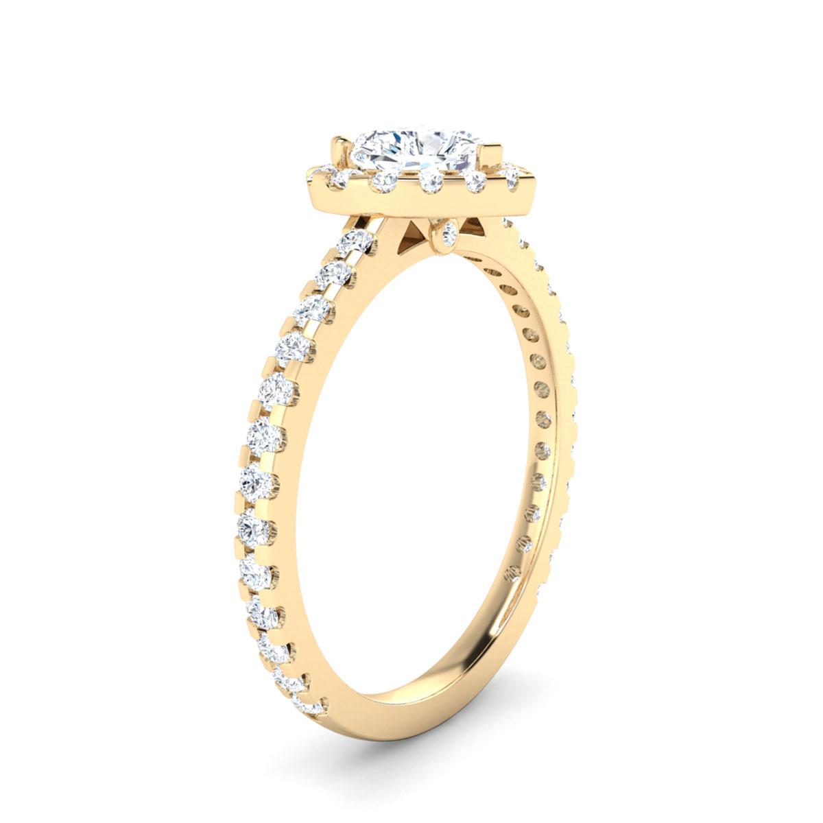 Amy in 18k Yellow Gold — view 3