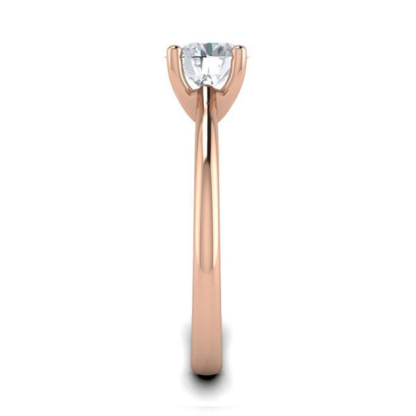 Alena in 18k Rose Gold — view 4