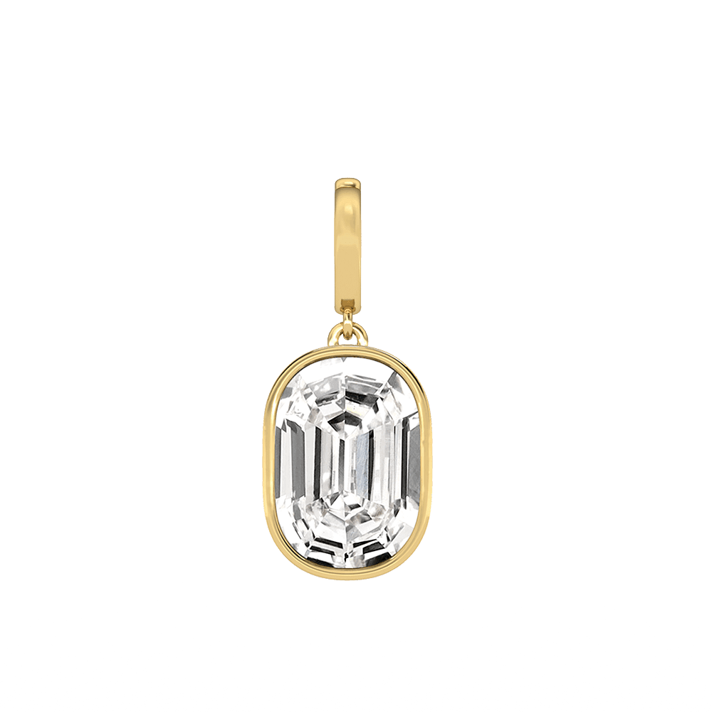 O Letter Alphabet Charm