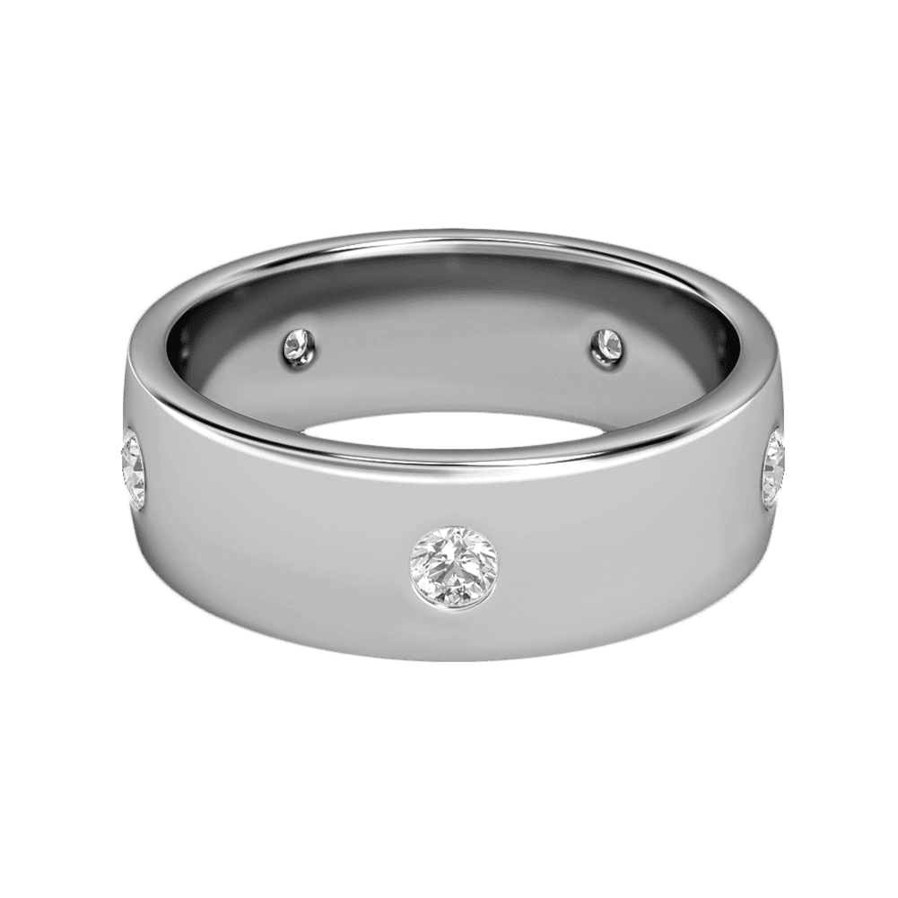 18k White Gold