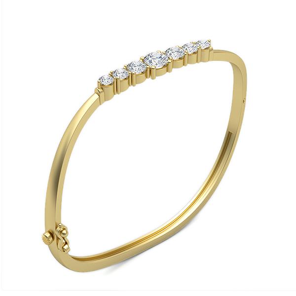 Nikki in 18k Yellow Gold — view 2