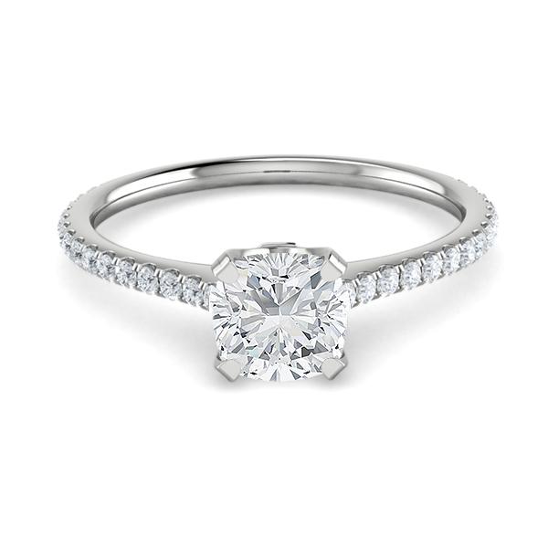18k White Gold