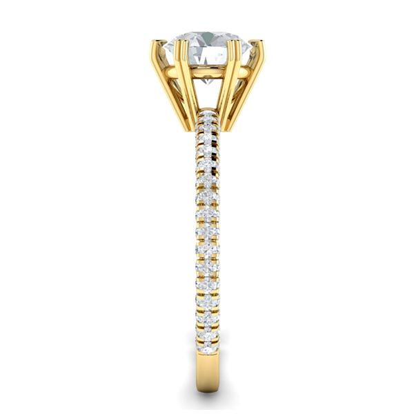 Stacey in 18k Yellow Gold — view 4