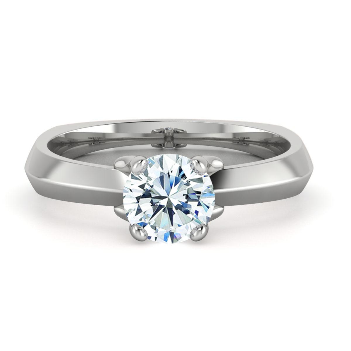 18k White Gold