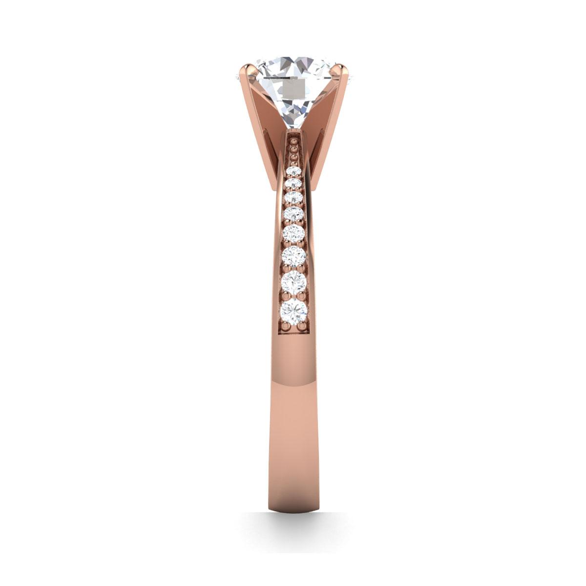Freya in 18k Rose Gold — view 4