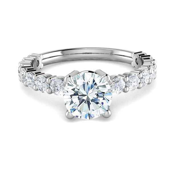 Gena in 18k White Gold