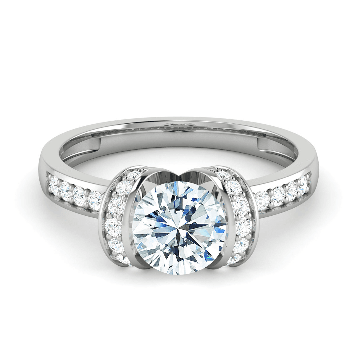 18k White Gold