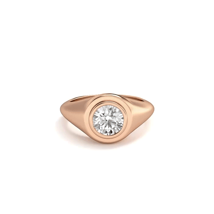 John in 18k Rose Gold — view 5