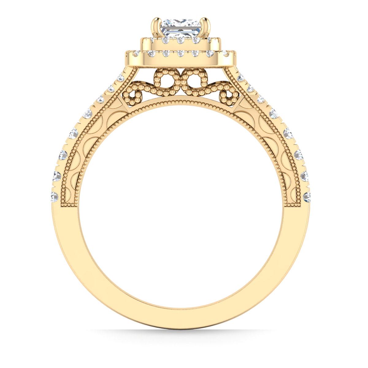 Amber in 18k Yellow Gold — view 2