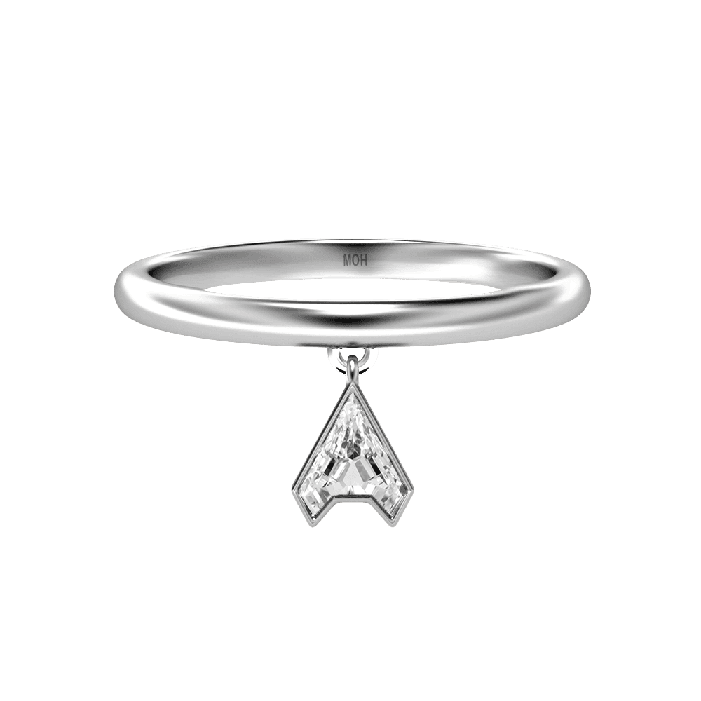 18k White Gold