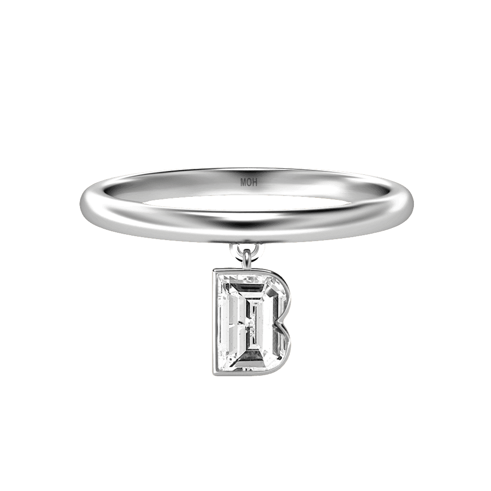18k White Gold