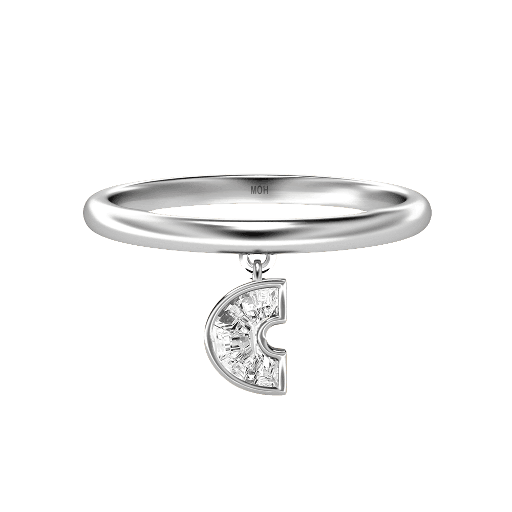 18k White Gold