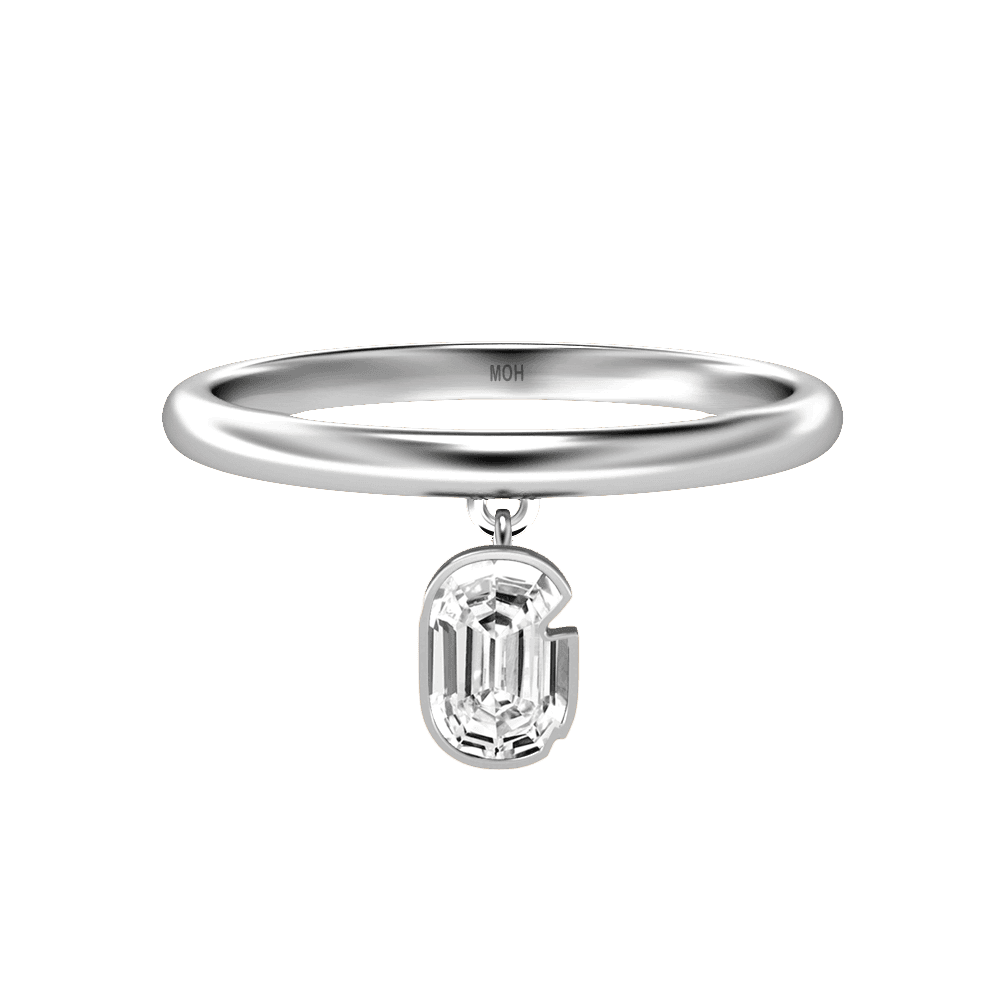 18k White Gold