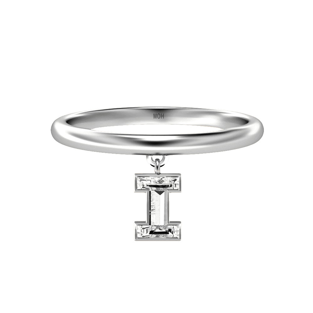 18k White Gold