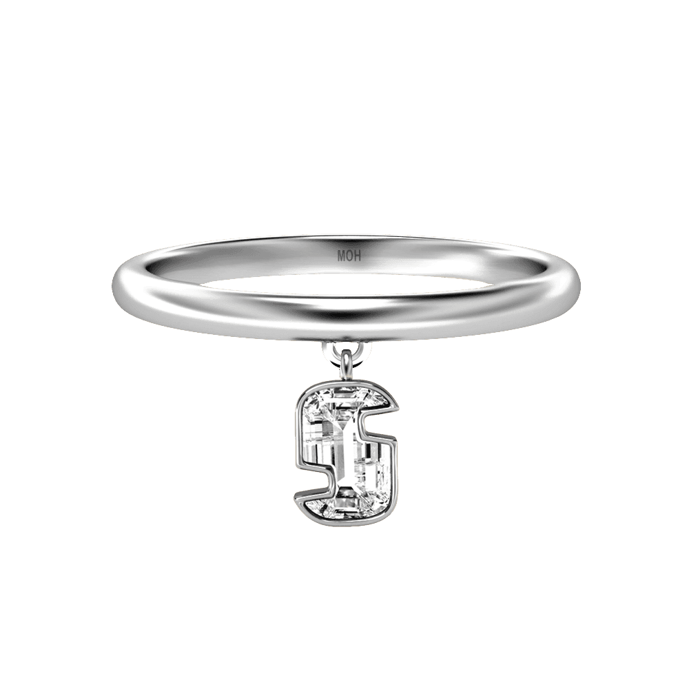 18k White Gold