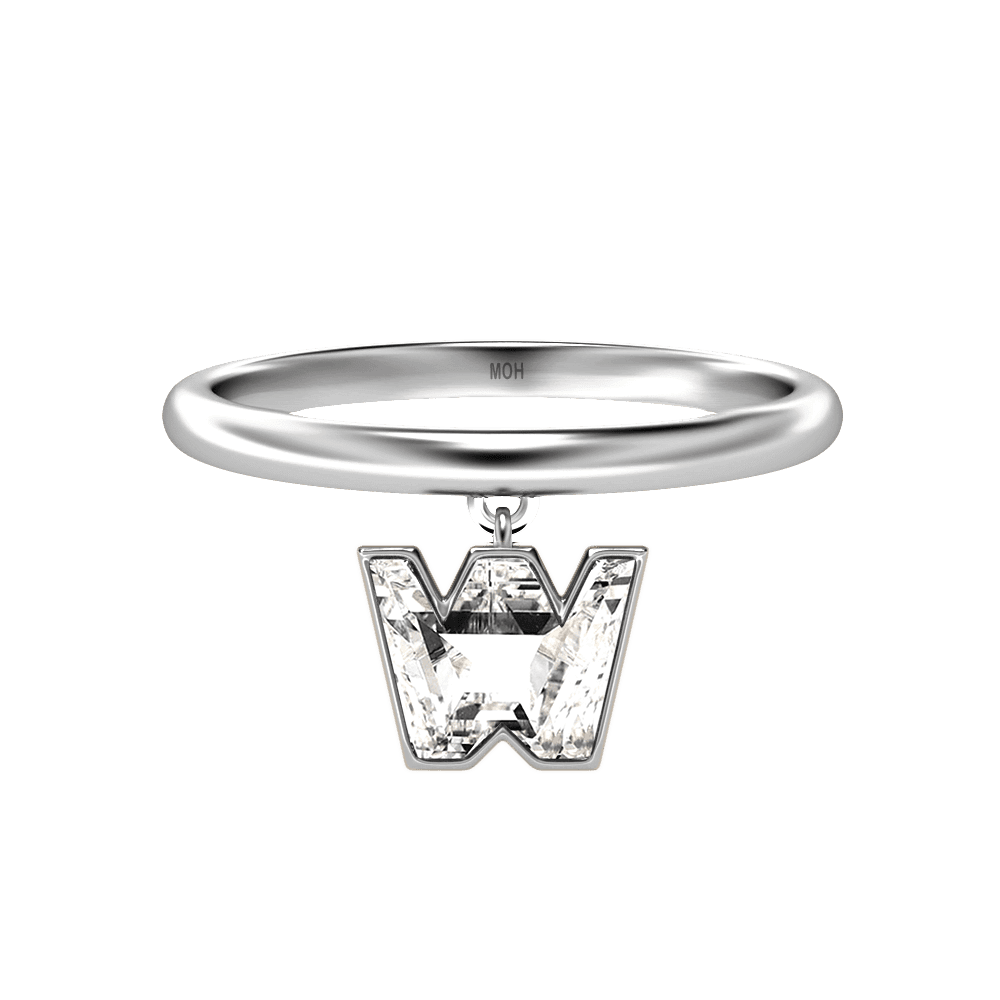 18k White Gold