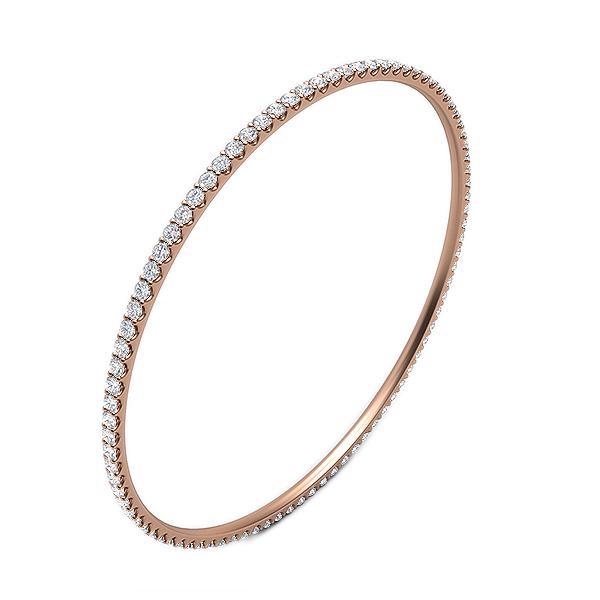 Clea in 18k Rose Gold — view 2