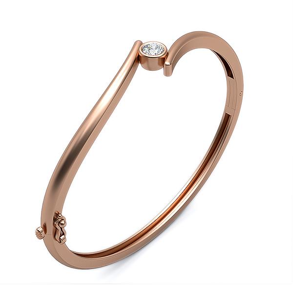 Karyn in 18k Rose Gold — view 2