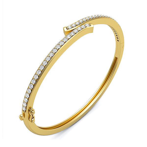 Nishka in 18k Yellow Gold — view 2