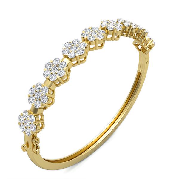 Malinda in 18k Yellow Gold — view 2