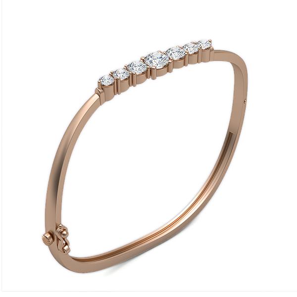 Nikki in 18k Rose Gold — view 2