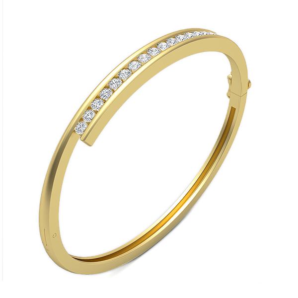 Jade in 18k Yellow Gold — view 2