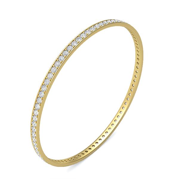 Miley in 18k Yellow Gold — view 2