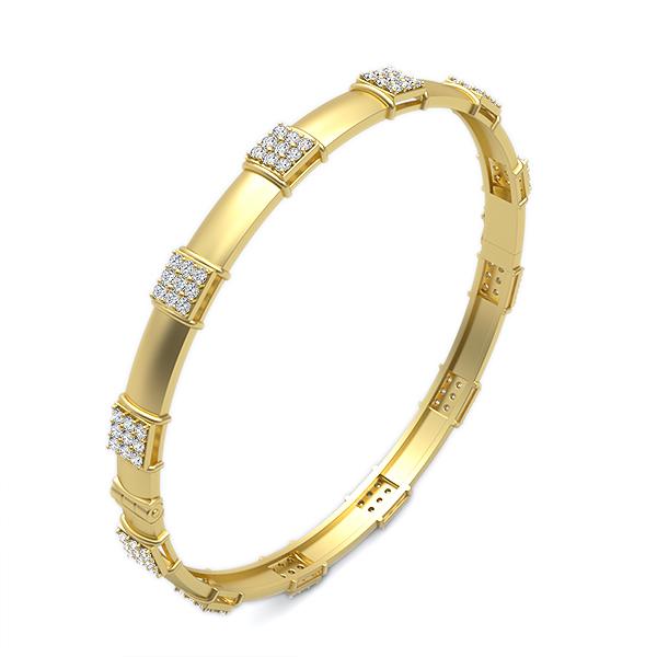 Yasmine in 18k Yellow Gold — view 2