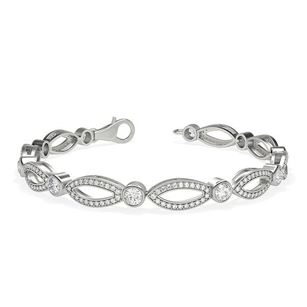 18k White Gold