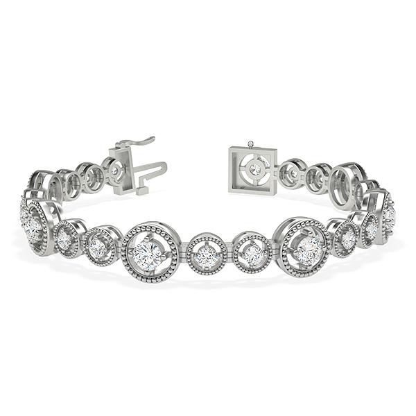 Veronica in 18k White Gold
