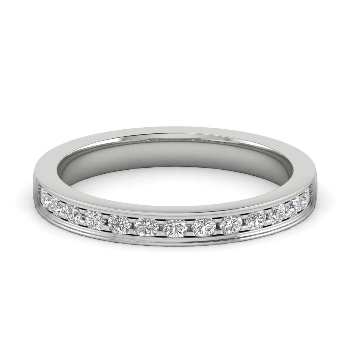 18k White Gold