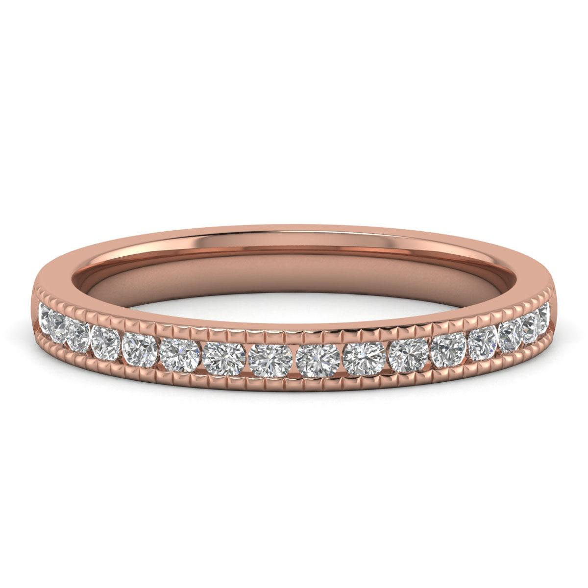 Yula in 18k Rose Gold — view 2