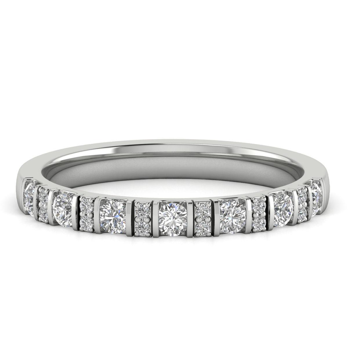 18k White Gold