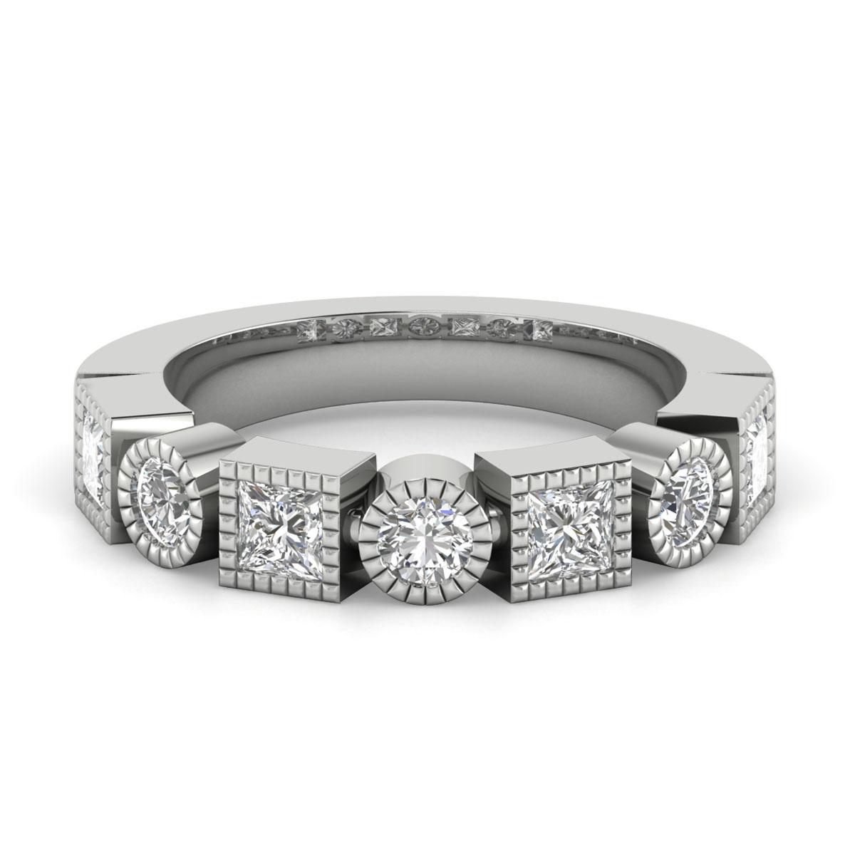 18k White Gold
