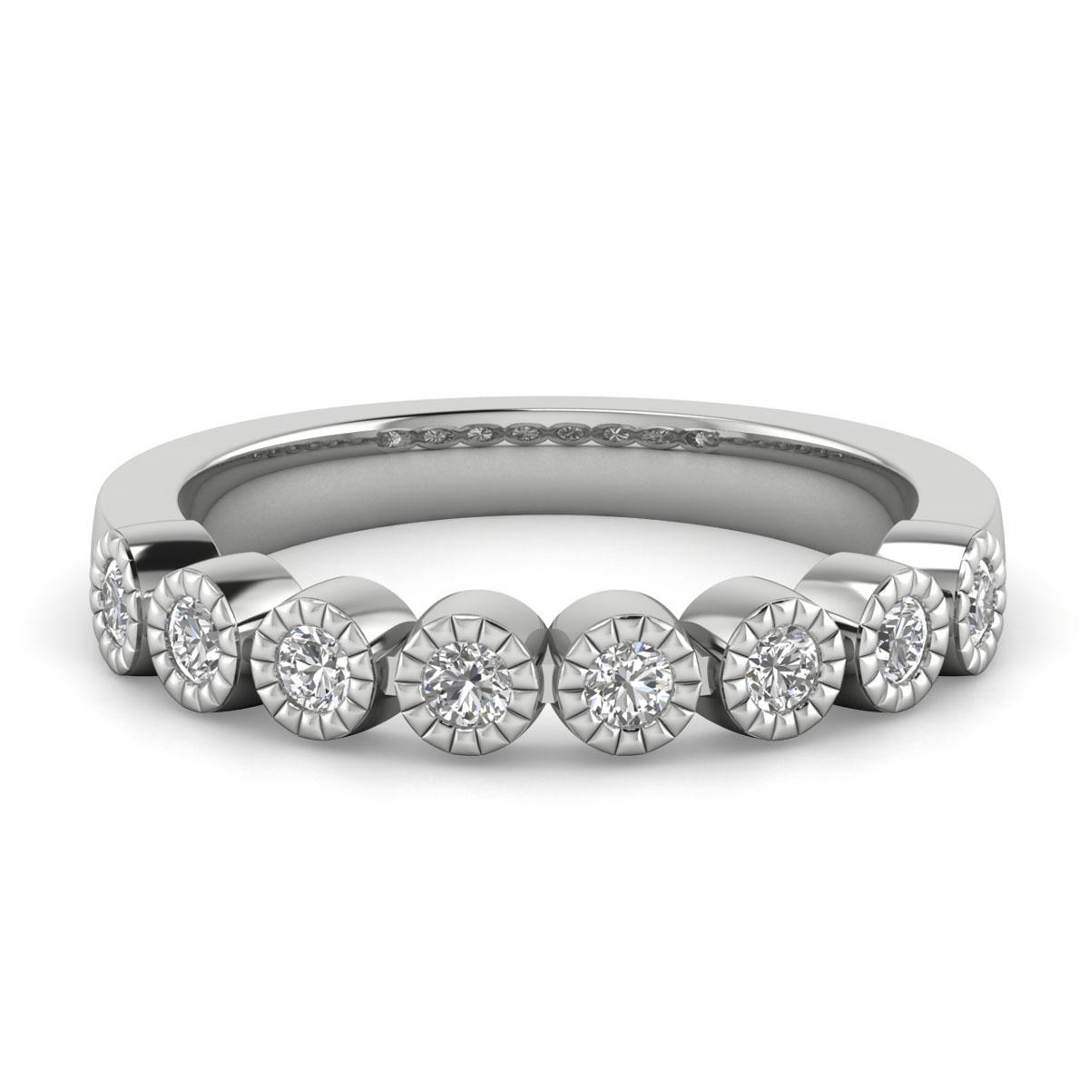 18k White Gold